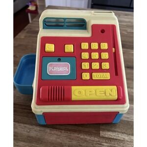 Playskool SHOPPIN SOUNDS Cash Register - VINTAGE, Model 344, No Money Included